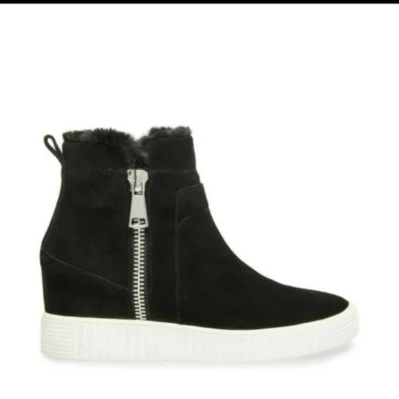 STEVEN By Steve Madden Bamby Wedge Sneakers-7 - Picture 3 of 5